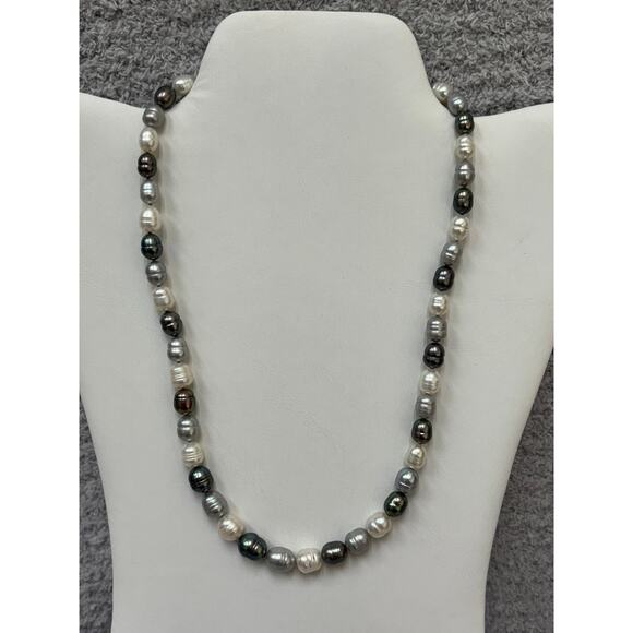 Honora Tri Color Freshwater Pearl Necklace 20" NWT #61759 - Picture 1 of 3